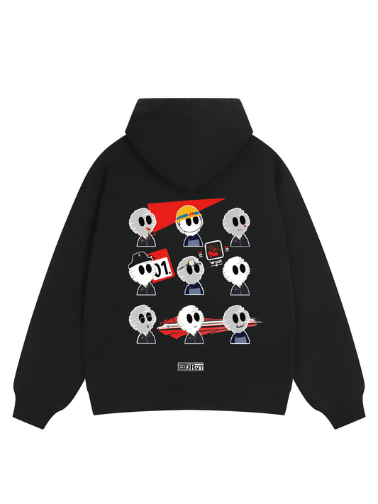 JR KYUSHU NFT x WGG BLACK HOODIE