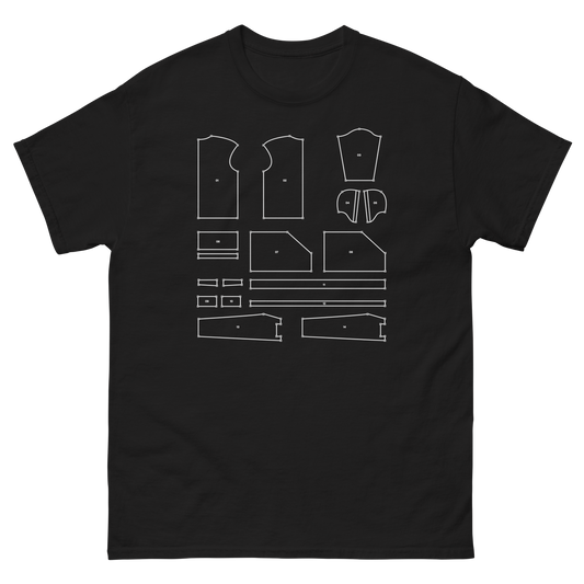 SHA256 Pattern Tee | Black
